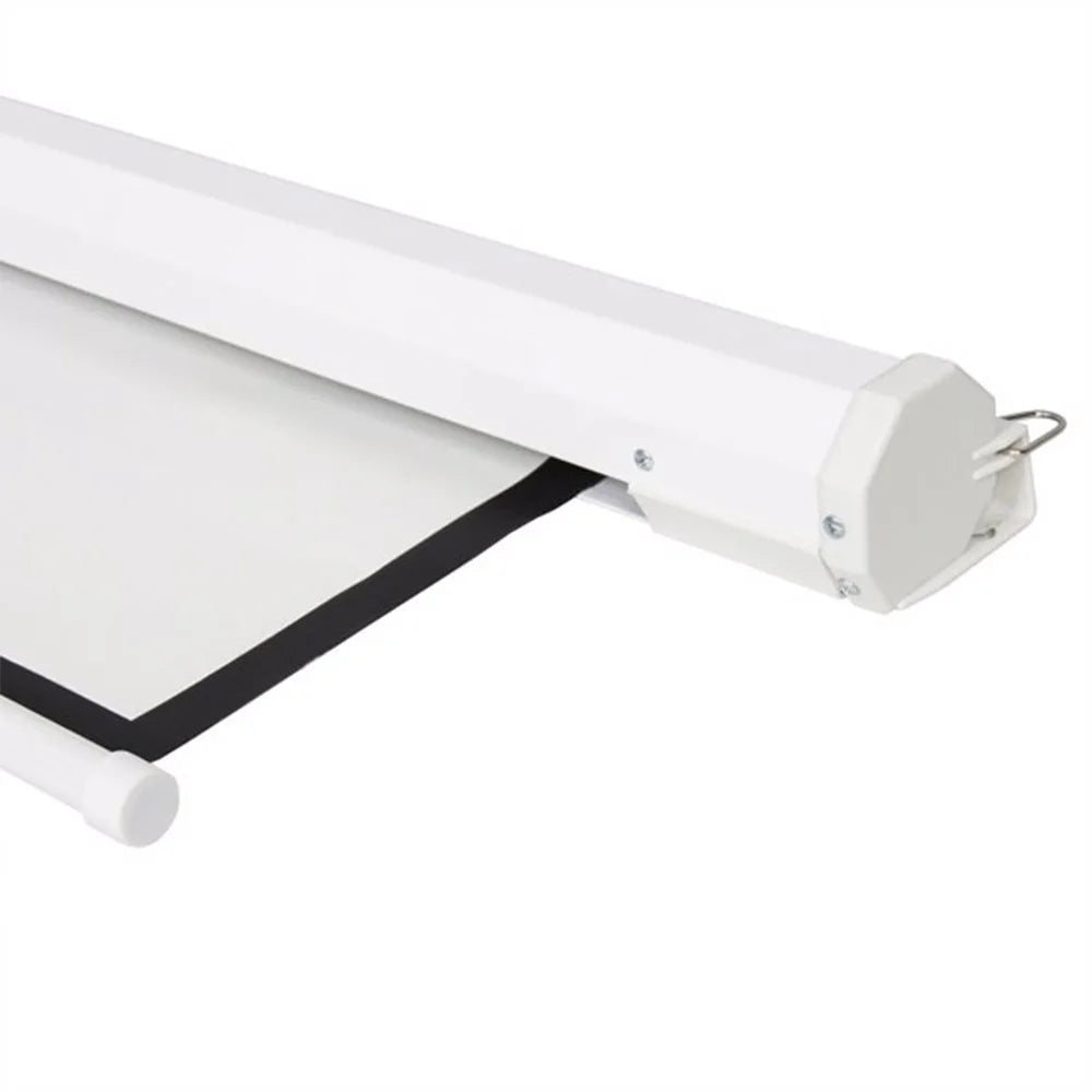 110V PS100-5 4:3 80" x 60" Viewing Area Motorized Projector Screen with Remote Control
