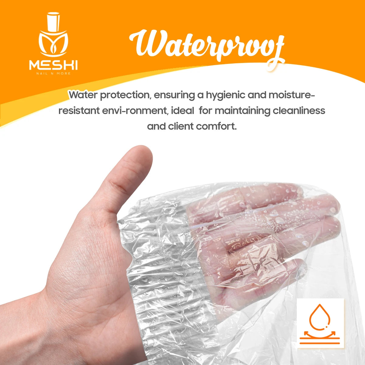 Disposable Spa Pedicure Liners Clear 48x48 Inch, 9.5 Mic Thick – 200 Count Foot Spa Bowl Bags for Nail Salon Use