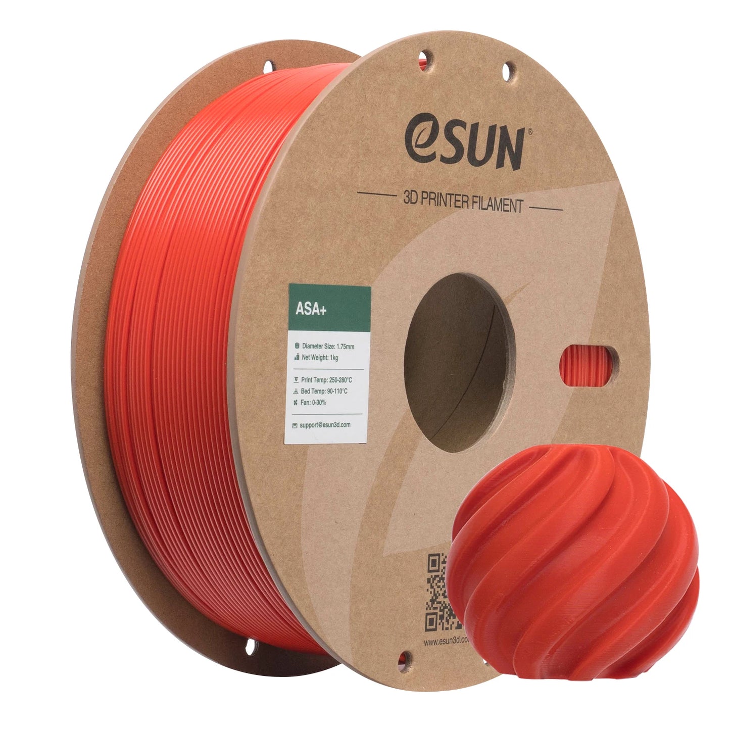 eSUN ASA Filament 1.75mm 3D Printer Filament ASA+ 1KG Spool DIY Flowerpot 3D Printing Material ASA+ 3D Filament For 3D Printers