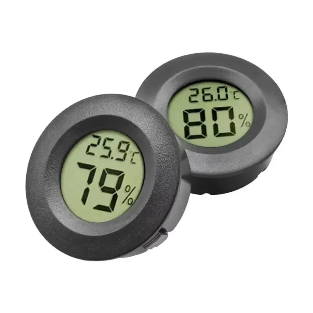 2/4PCS LCD Digital Thermometer Hygrometer Indoor Room Electronic Temperature Humidity Meter Sensor Gauge Weather Station Home ﻿