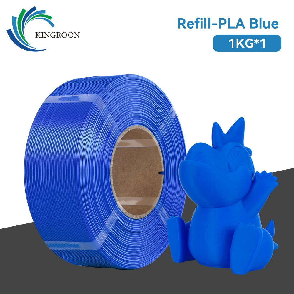 KINGROON Spool-less PLA 3D Printer Filament 10KG 5KG 3KG 1KG 1.75mm - Tangle-Free Design for Reliable & Easy Printing