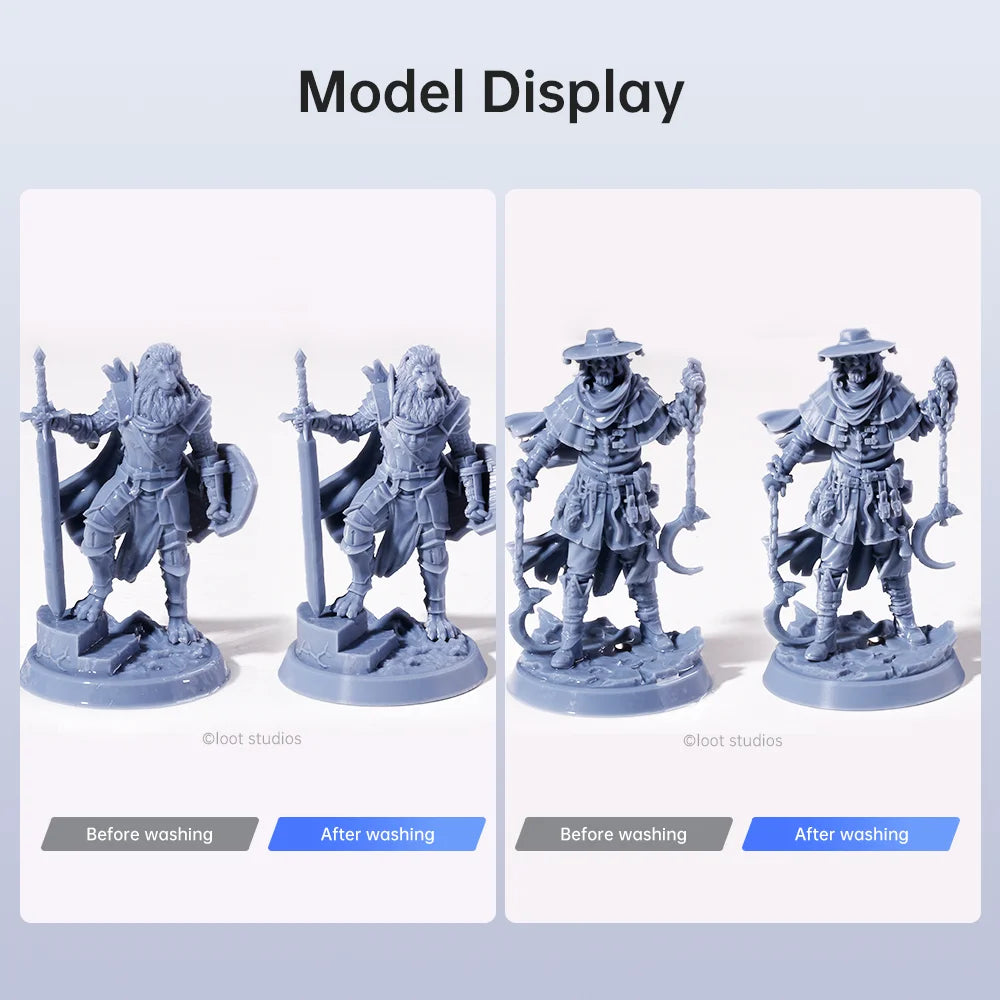 ANYCUBIC Wash & Cure 3 Plus Washing Curing 2 in 1 Machine For Photon Mono M7 LCD 3D Printer 3D Printing Models