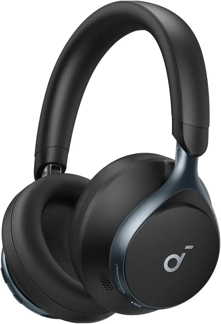 Soundcore by Anker, Space One, Active Noise Cancelling Headphones, 2X Stronger Voice Reduction, 40H ANC Playtime  (Refurbished)