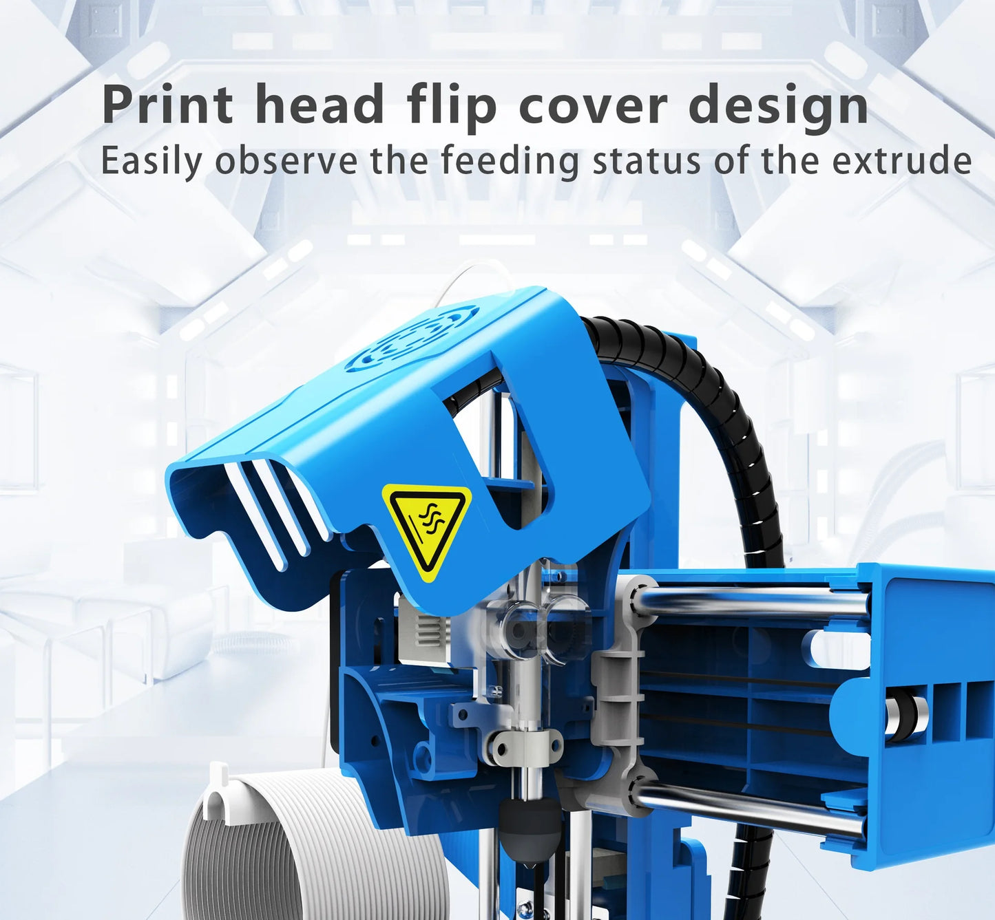 EasyThreed Small 3D Printer K9 10*10cm Supper Mini Desktop No Heated Bed One-Key Printing with TF Card 3D Printer Machine
