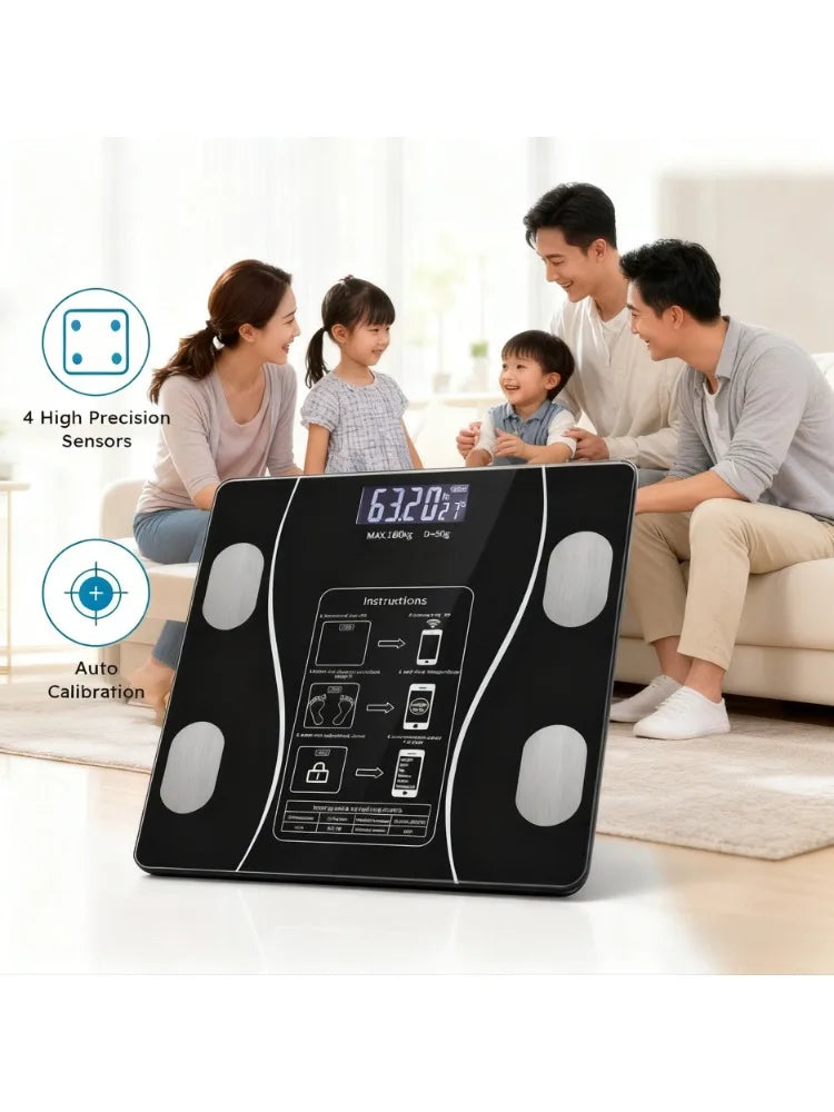 New USB Body Fat Scale,Intelligent and Precise Home Fat Scale,Adult Body Scale,Small Electronic Scale, Weighing Scale Body Scale