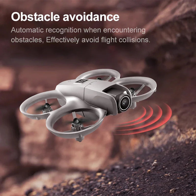 GT3 RC Mini Drone 4K Dual Camera Aerial HD Photography Optical Flow Positioning Obstacle Avoidance with Lights UAV RC Quadcopter