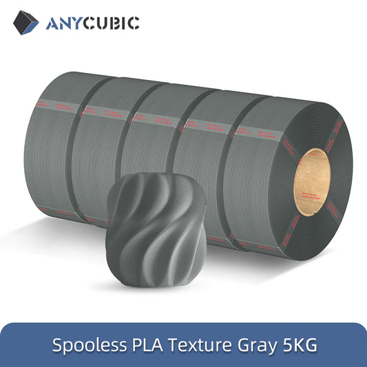 ANYCUBIC 10KG Refill PLA Filament 3D Printer 1.75mm Spooless Plastic Rubber Filament Material For FDM 3D Printer for Kobra 3 S1C