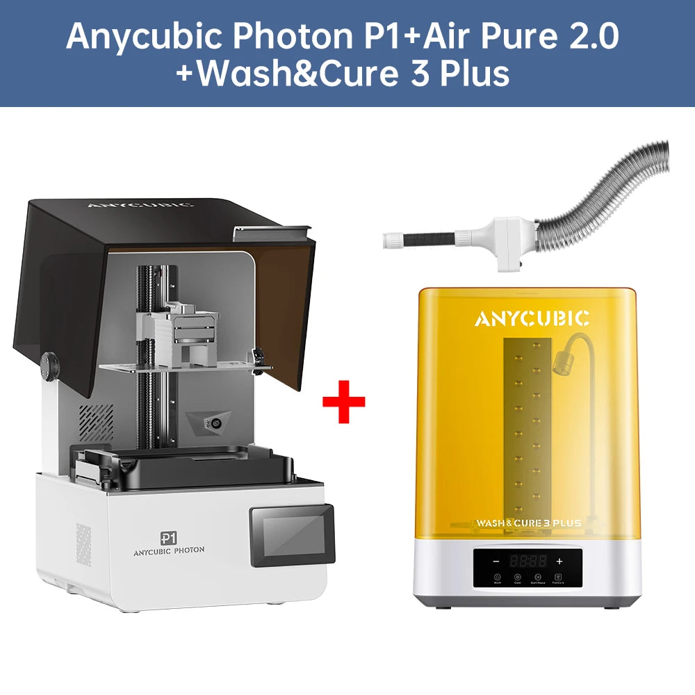 ANYCUBIC Photon P1 14K LCD 3D Printer Support Dual-Color Printing With Industrial-Grade Ball Screw Large jewelry 3d printer