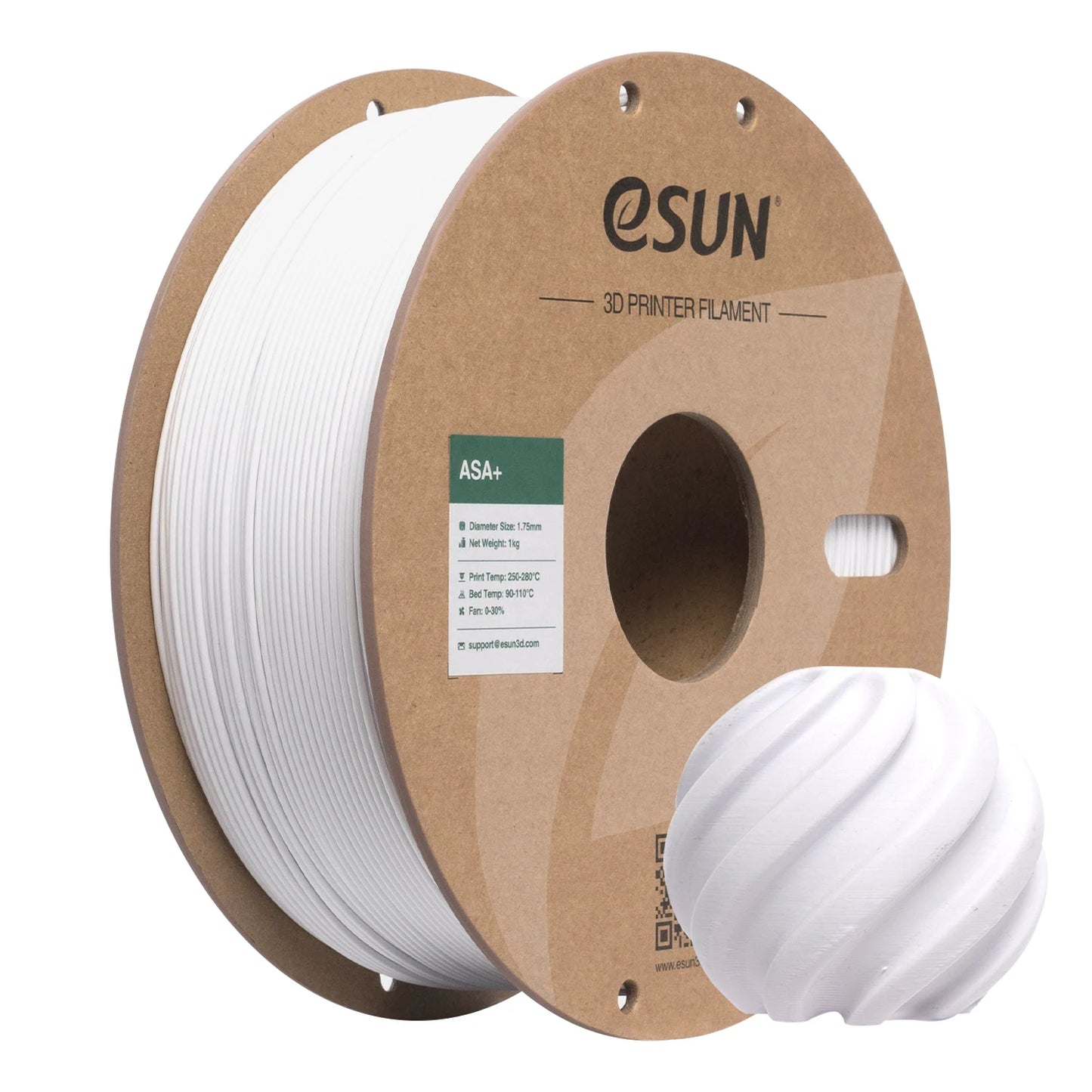 eSUN ASA Filament 1.75mm 3D Printer Filament ASA+ 1KG Spool DIY Flowerpot 3D Printing Material ASA+ 3D Filament For 3D Printers