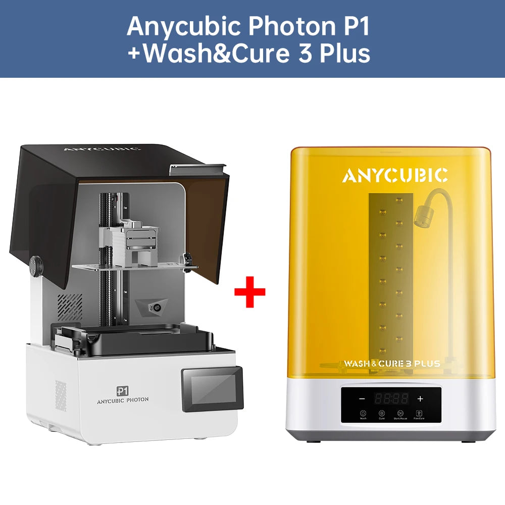 ANYCUBIC Photon P1 14K LCD 3D Printer Support Dual-Color Printing With Industrial-Grade Ball Screw Large jewelry 3d printer
