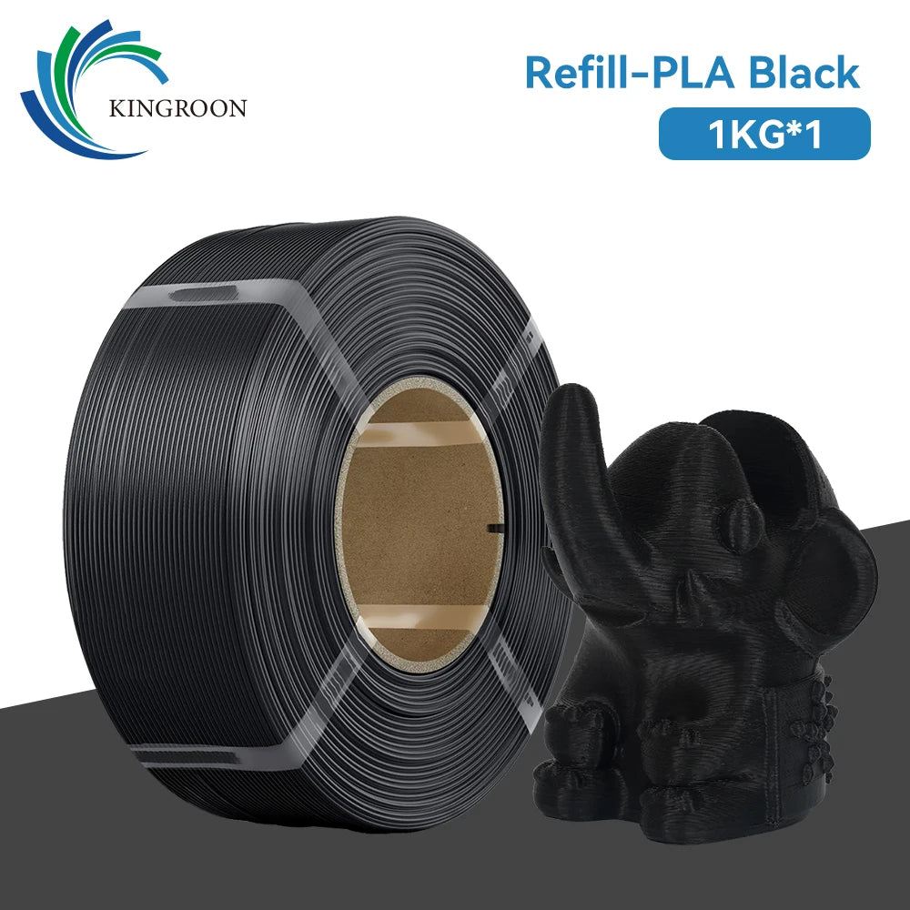 KINGROON Spool-less PLA 3D Printer Filament 10KG 5KG 3KG 1KG 1.75mm - Tangle-Free Design for Reliable & Easy Printing