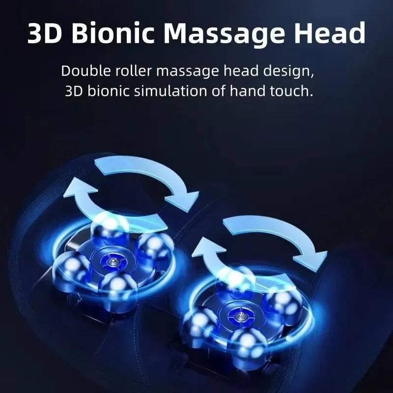 Smart Electric Foot Massager Fully Automatic Massage Machine Hot Compress Shiatsu Kneading Relieve Fatigue Relaxation Muscle