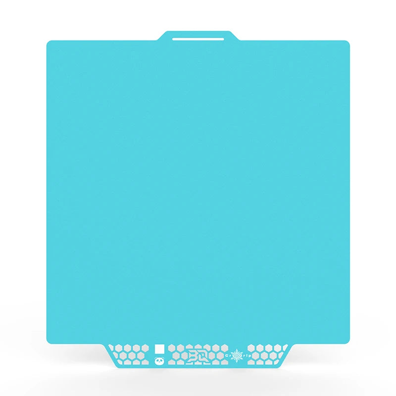 BIQU Panda Build Plate CryoGrip Coating No Clog 256x256mm Spring Steel Double-sided Textured for BambuLab P1 X1 X2D 3D Printer