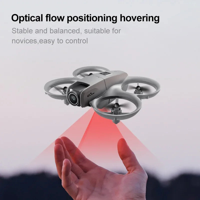 GT3 RC Mini Drone 4K Dual Camera Aerial HD Photography Optical Flow Positioning Obstacle Avoidance with Lights UAV RC Quadcopter