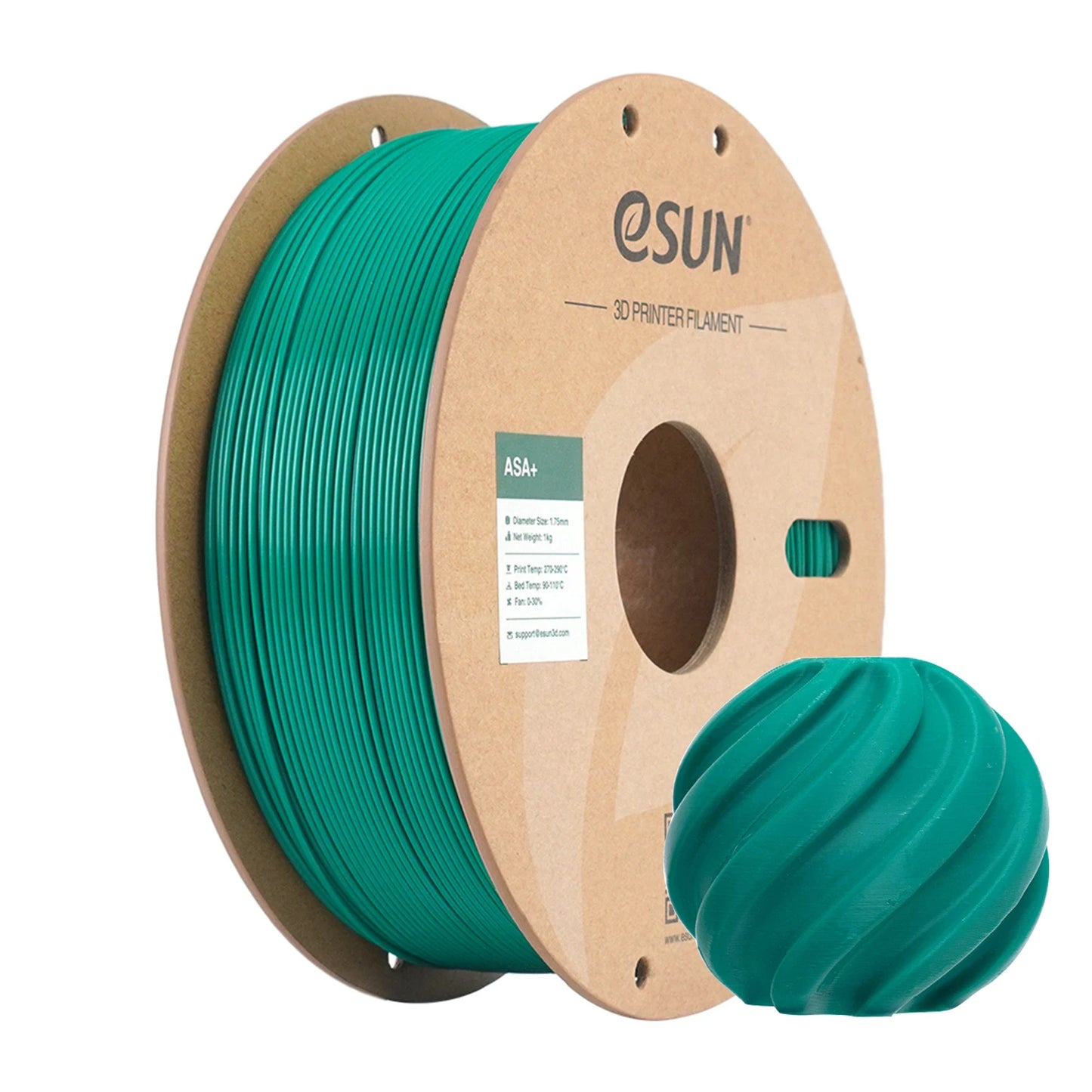 eSUN ASA Filament 1.75mm 3D Printer Filament ASA+ 1KG Spool DIY Flowerpot 3D Printing Material ASA+ 3D Filament For 3D Printers