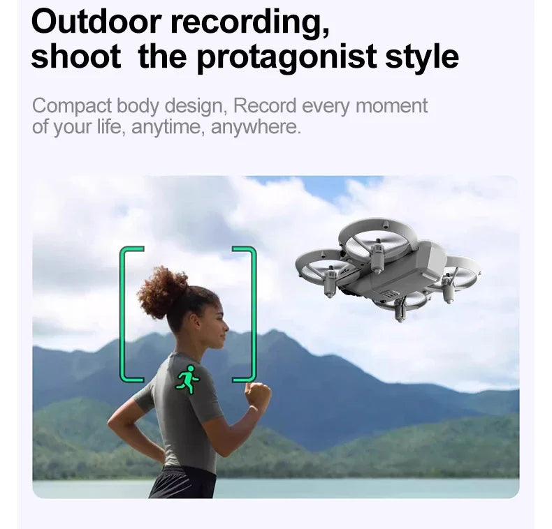 GT3 RC Mini Drone 4K Dual Camera Aerial HD Photography Optical Flow Positioning Obstacle Avoidance with Lights UAV RC Quadcopter