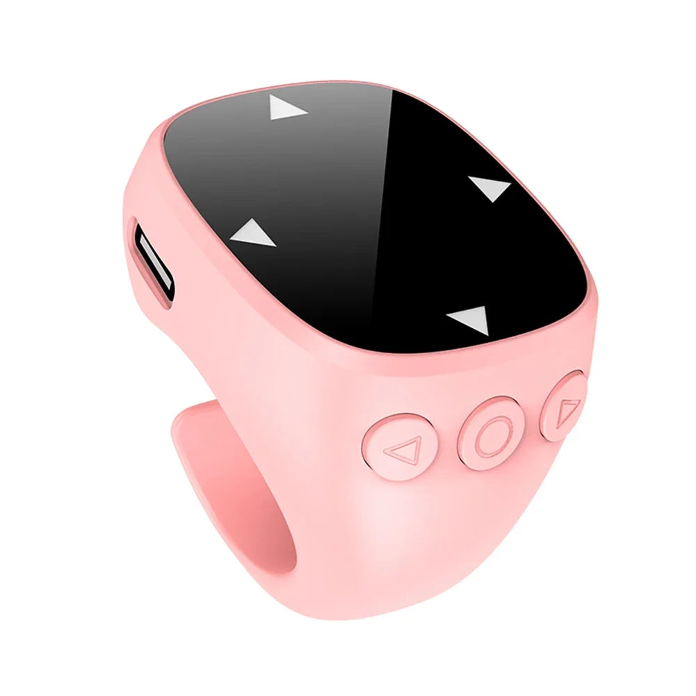 Touch Screen Wireless Remote Control For TikTok Scrolling Ring Bluetooth 5.3 Fingertip Selfie Video Page Turner for iOS Android