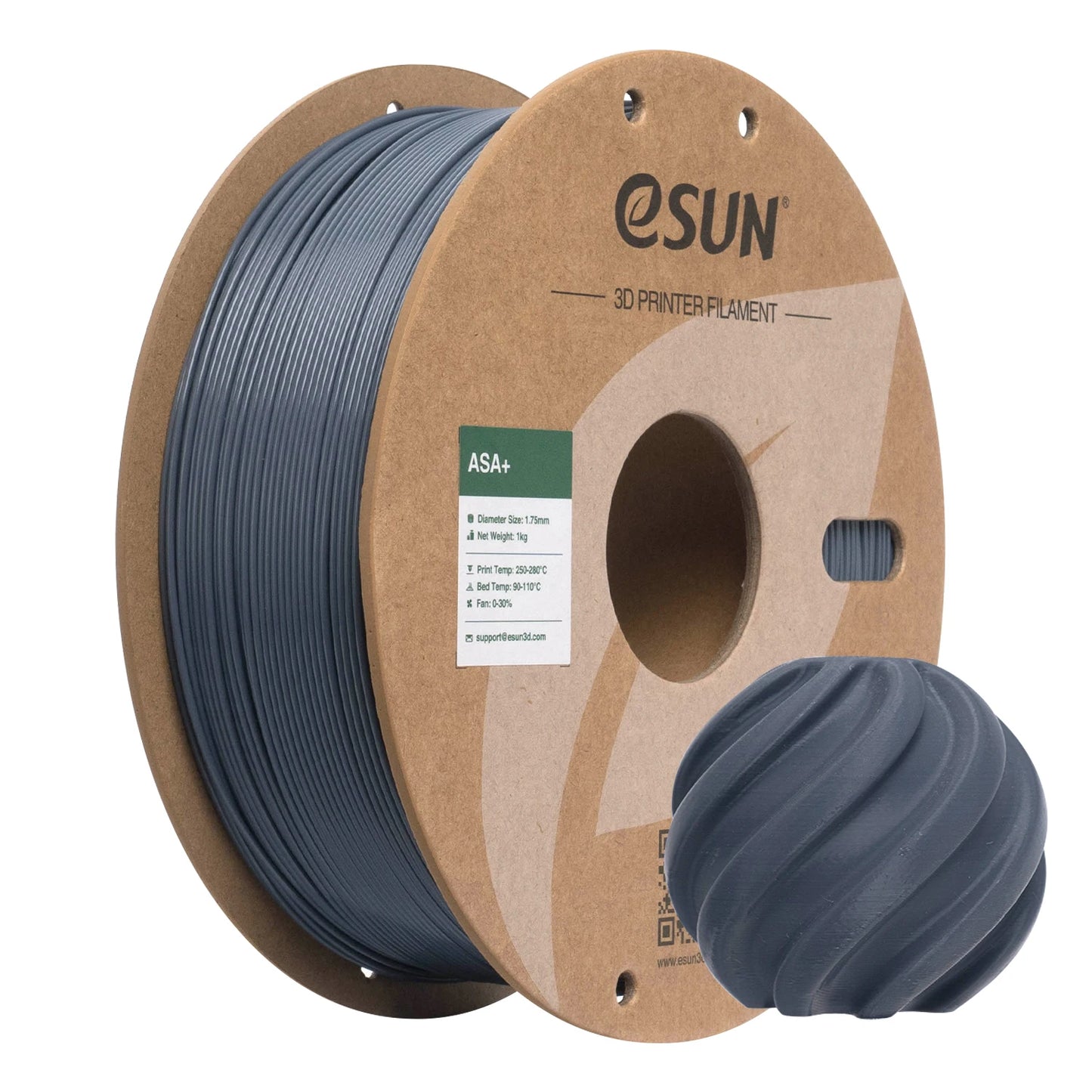 eSUN ASA Filament 1.75mm 3D Printer Filament ASA+ 1KG Spool DIY Flowerpot 3D Printing Material ASA+ 3D Filament For 3D Printers